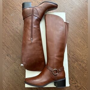 Anne Klein Chestnut Boots